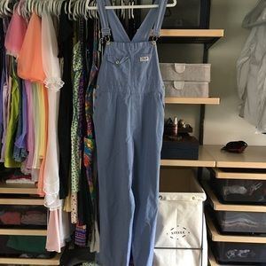 Vintage Xhilaration blue overalls, size medium!
